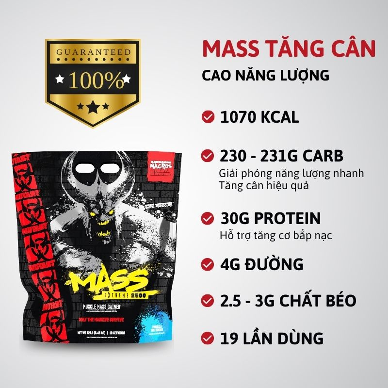 Mutant Mass Extreme 2500 12lbs