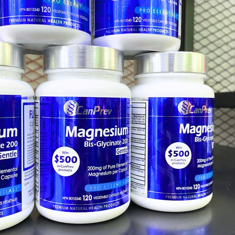 CanPrev Magnesium Bis-Glycinate 200 Gentle - 120 viên