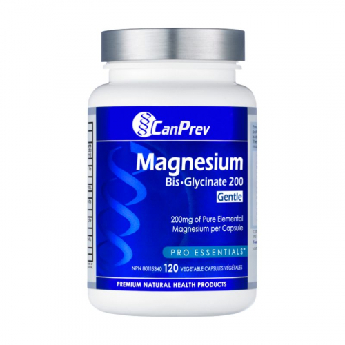 CanPrev Magnesium Bis-Glycinate 200 Gentle - 120 viên