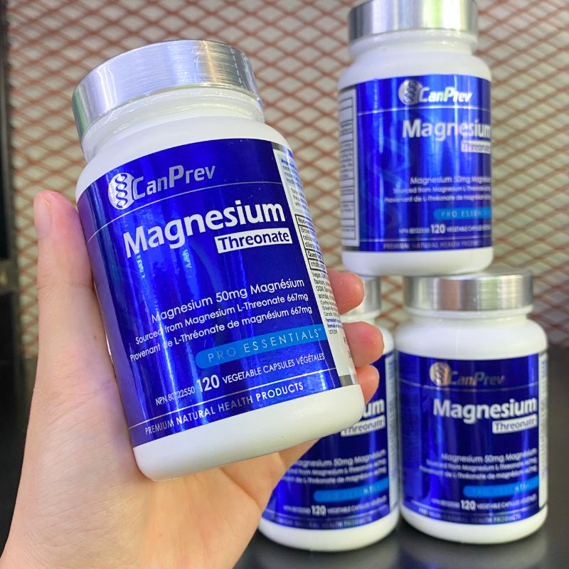 CanPrev Magnesium L-Threonate 50mg - 120 viên