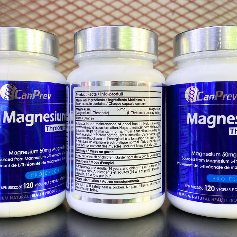 CanPrev Magnesium L-Threonate 50mg - 120 viên