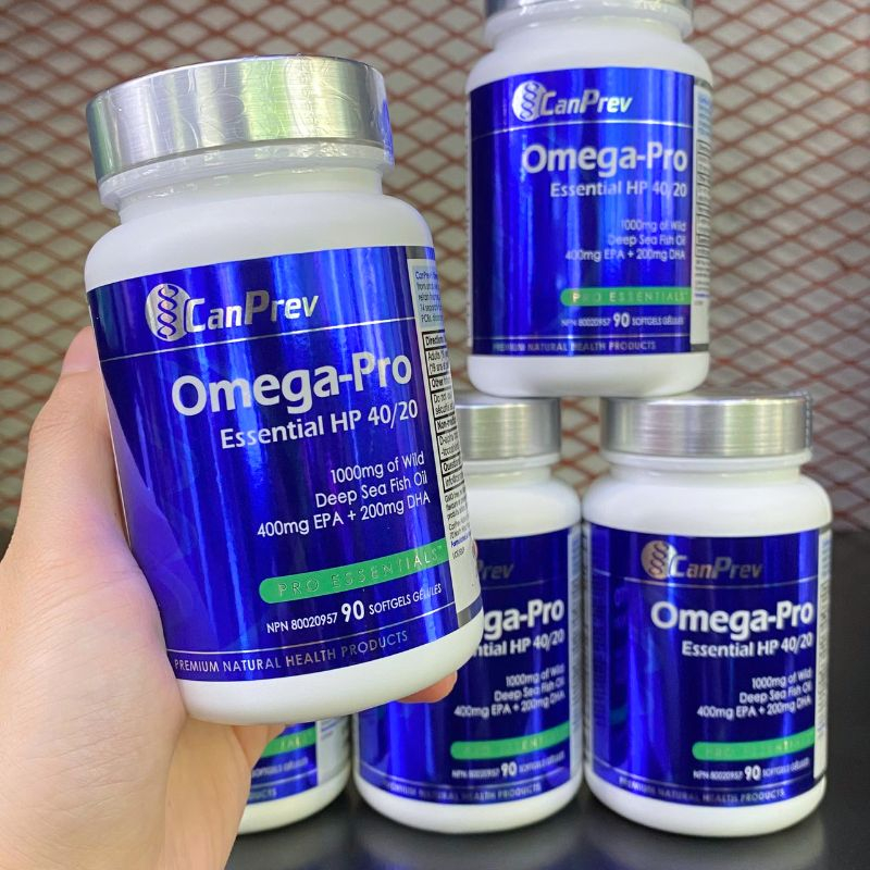 CanPrev Omega-Pro Essential HP 40/20 - 90 viên