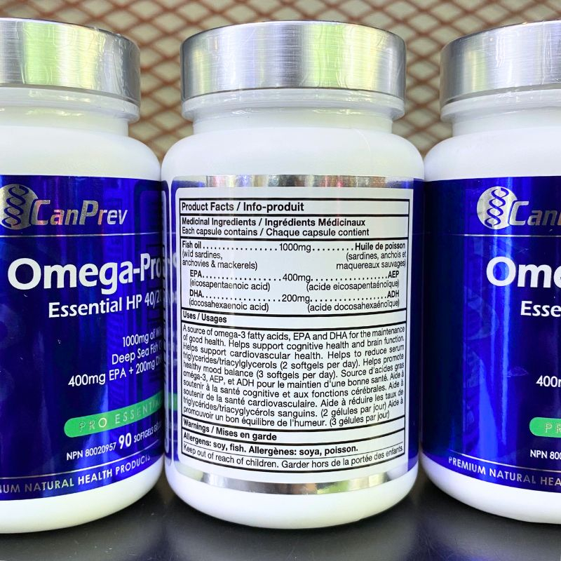 CanPrev Omega-Pro Essential HP 40/20 - 90 viên