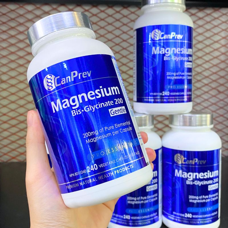 CanPrev Magnesium Bis-Glycinate 200 Gentle - 240 viên