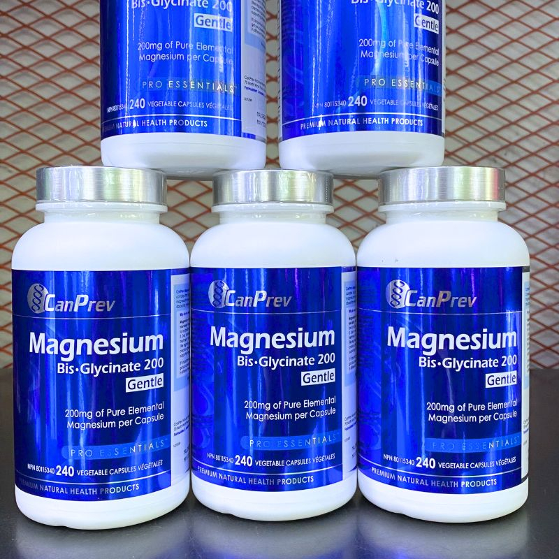 CanPrev Magnesium Bis-Glycinate 200 Gentle - 240 viên