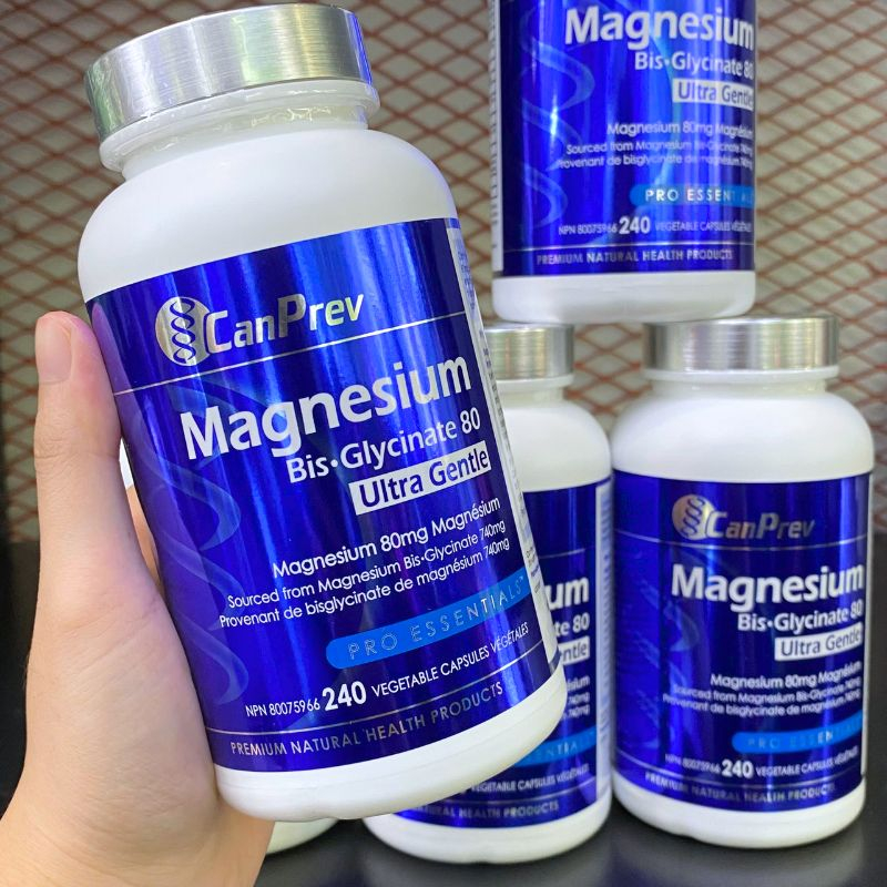 CanPrev Magnesium Bis-Glycinate 80 Ultra Gentle - 240 viên