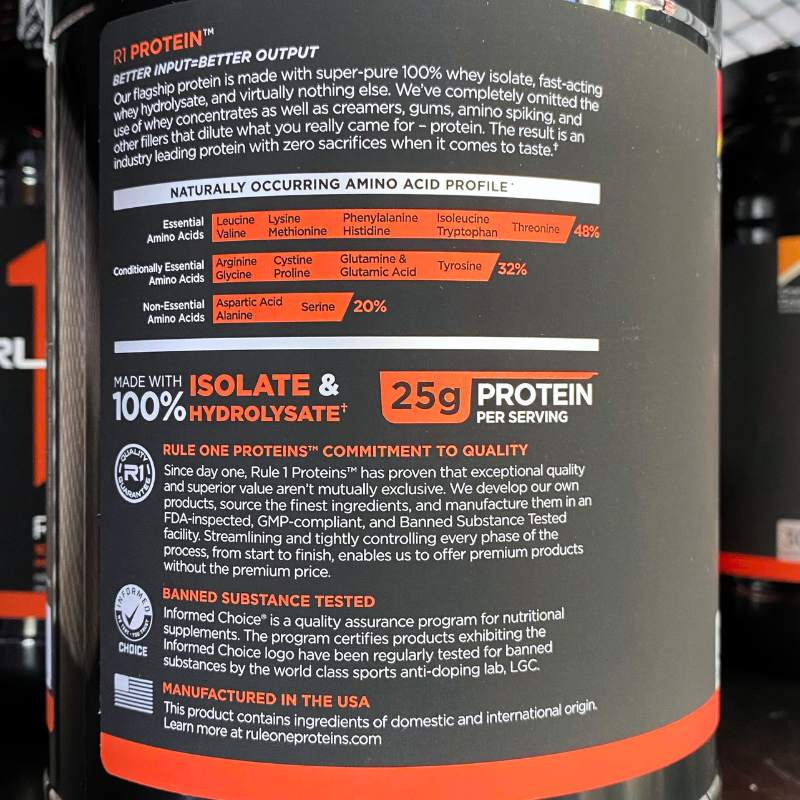 Rule1 Protein 1.98lbs