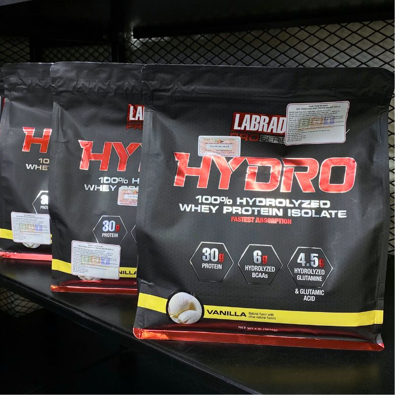 Labrada Pro Series Hydro - 100% Hydrolyzed Whey Protein Isolate 4lbs