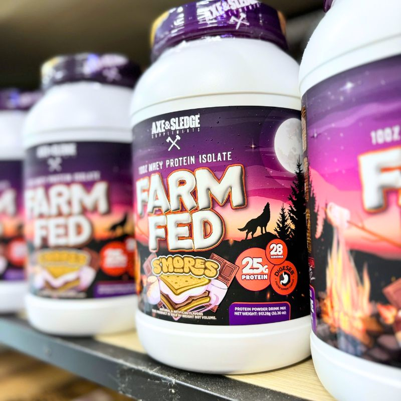 Axe &amp; Sledge Farm Fed 100% Whey Protein Isolate 918g