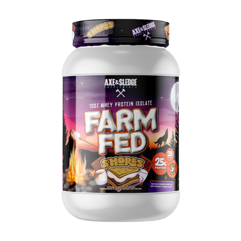 Axe &amp; Sledge Farm Fed 100% Whey Protein Isolate 918g