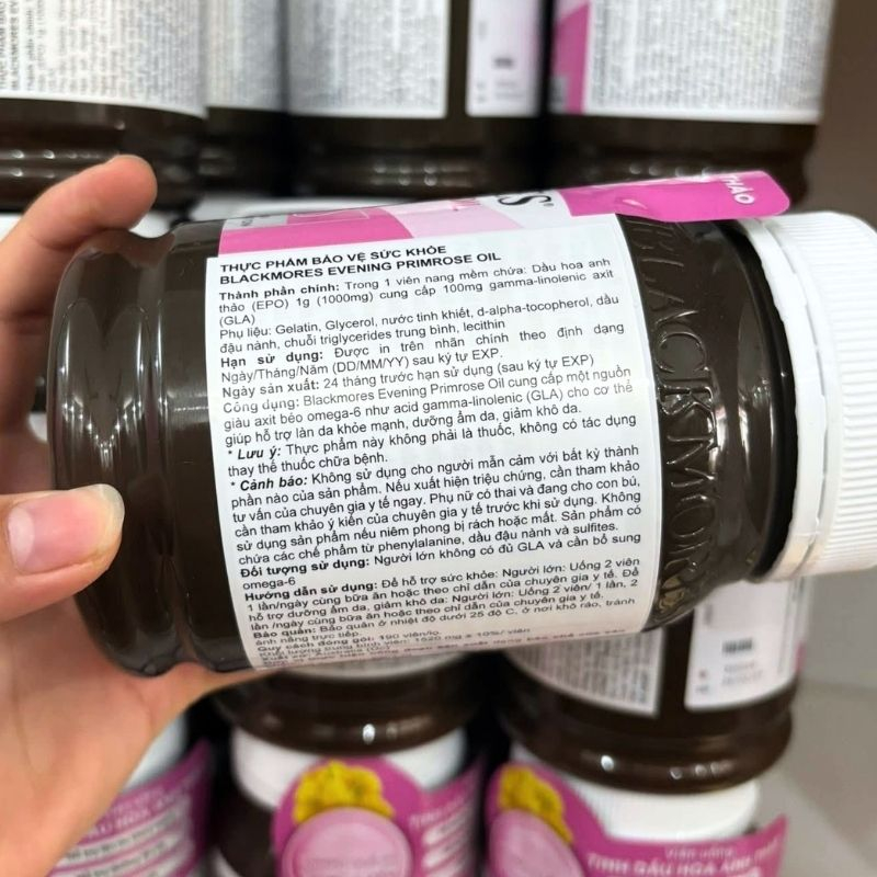 Blackmores Evening Primrose Oil (1000mg) - 190 viên