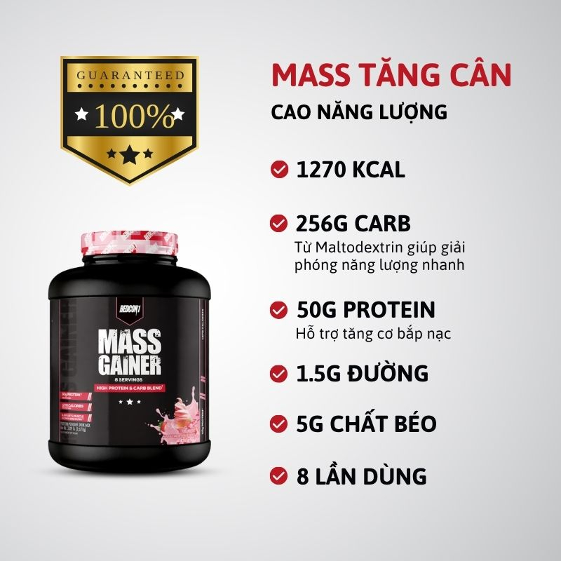 Redcon1 Mass Gainer 5.89lbs