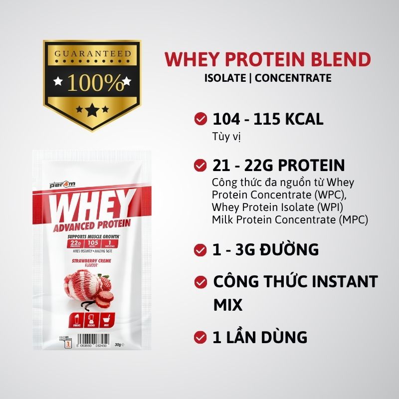 Sample Per4m Whey Advanced Protein 1 servings