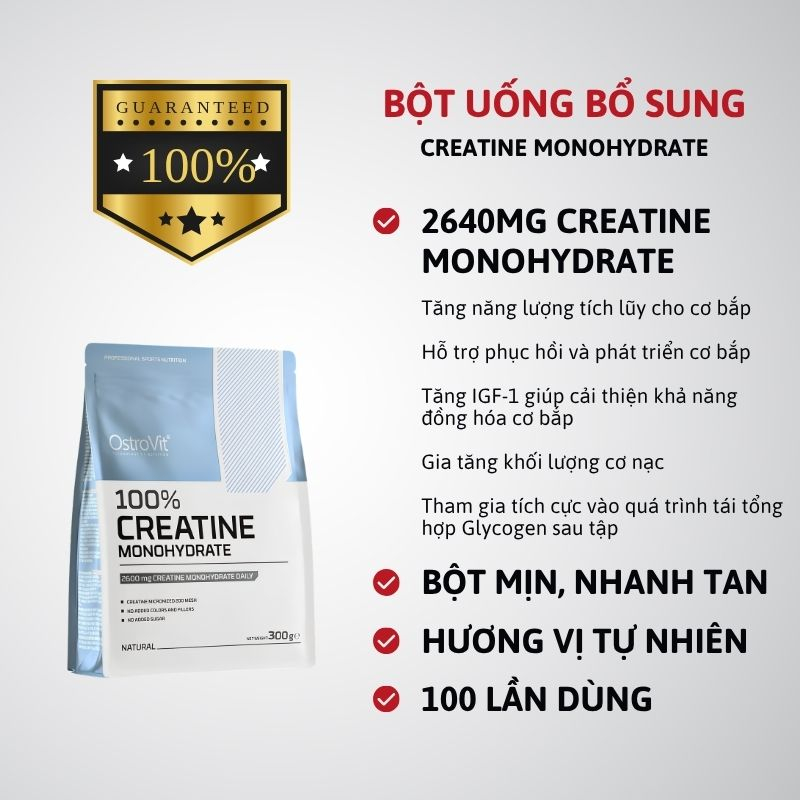 Ostrovit Creatine Monohydrate 300g