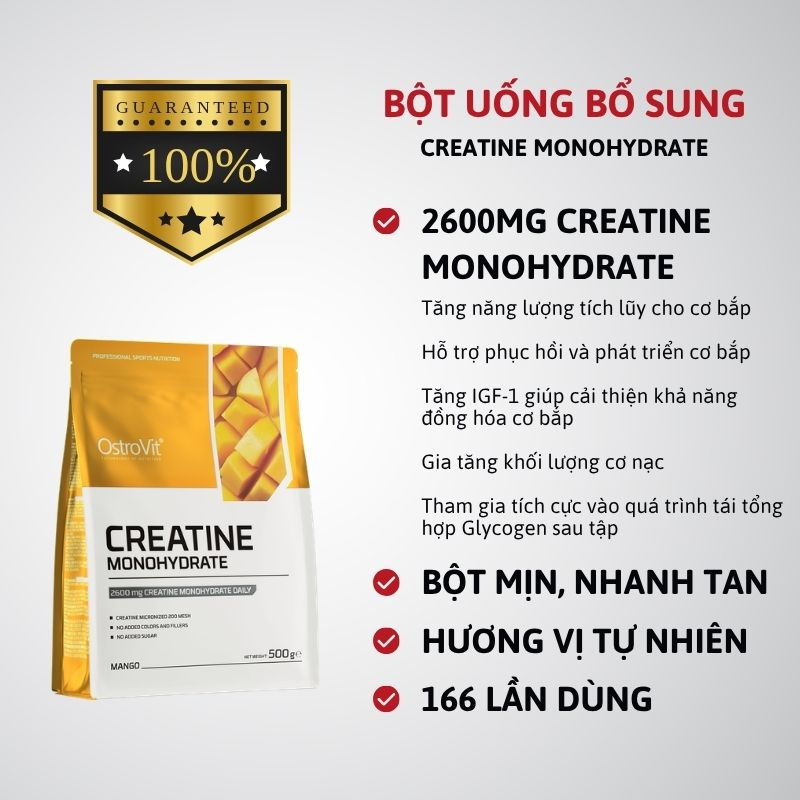 Ostrovit Creatine Monohydrate 500g