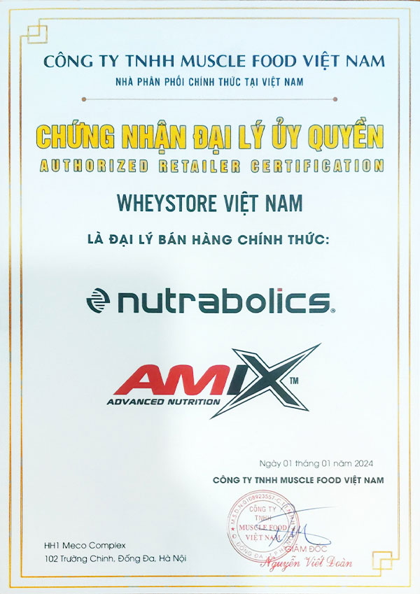 Bình lắc Amix Nutrition 2 ngăn - 600ml