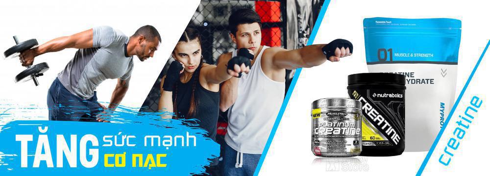 Creatine Tăng Sức Mạnh, Tăng Sức đẩy Cho Cơ Bắp