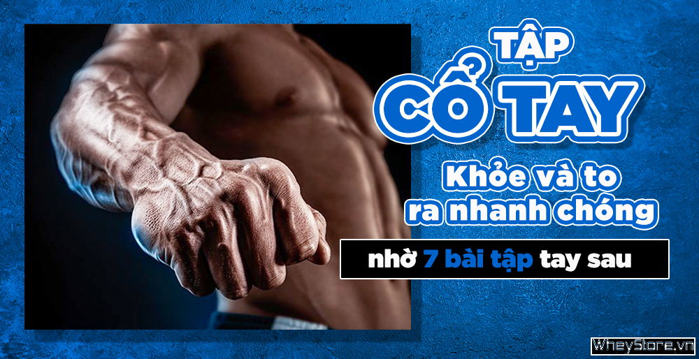 cách tăng cơ tay