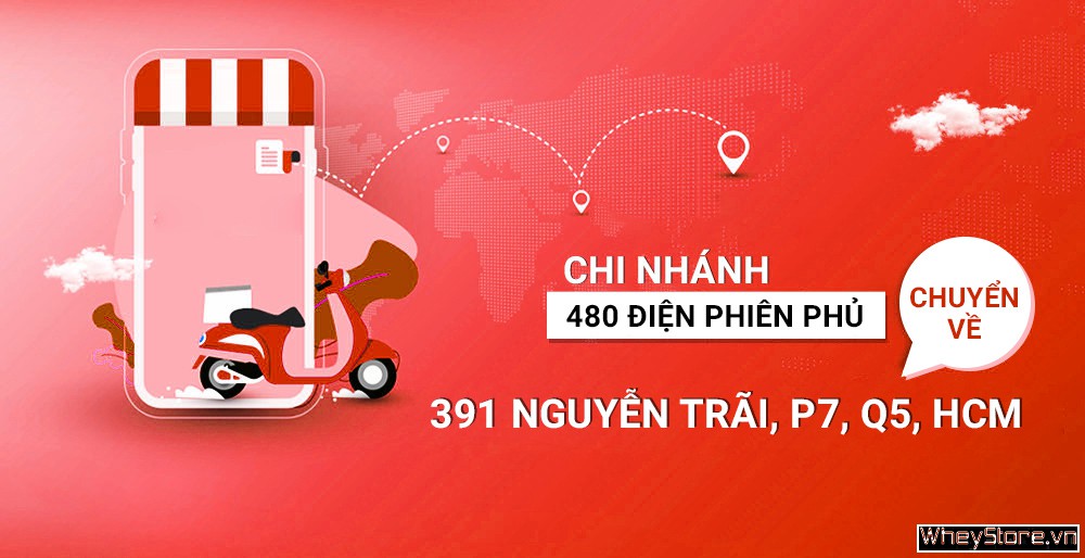 Thông báo chuyển địa điểm WheyStore 480 Điện Biên Phủ