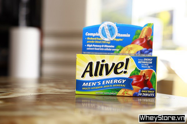 Bổ sung vitamin đúng cách với Alive men's energy - Ảnh 1