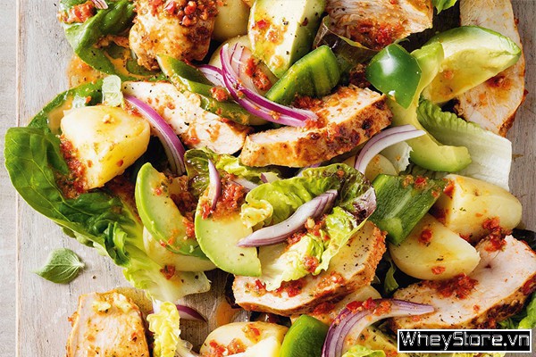 7 cách làm salad ức gà đơn giản ngon hết nấc cho người eat clean - Ảnh 2