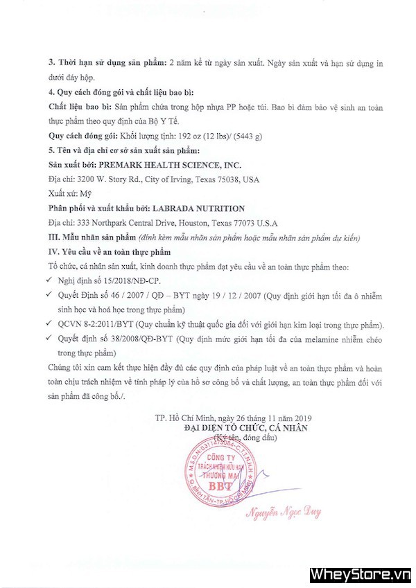 WheyStore - Đại lý phân phối của BBT chính hãng tại Việt Nam - Ảnh 4
