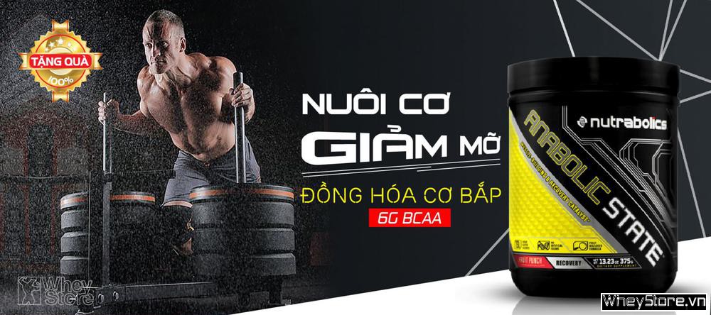 Review thực phẩm bổ sung Anabolic State - Ảnh 1