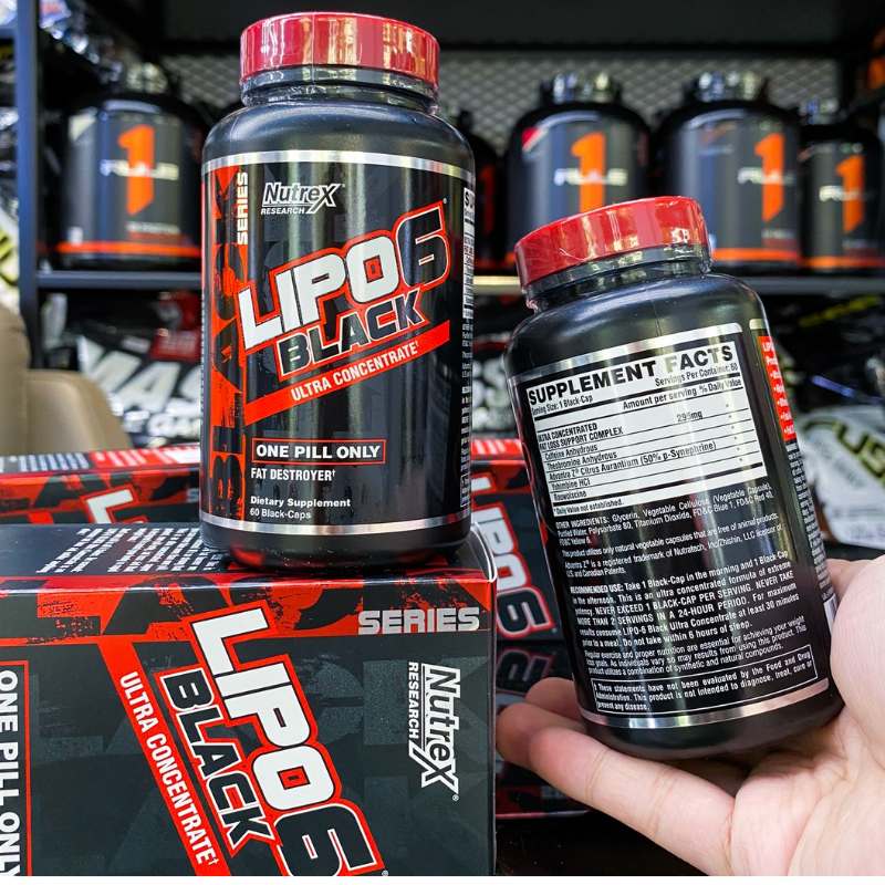 Nutrex Lipo 6 Black Ultra Concentrate 60 viên