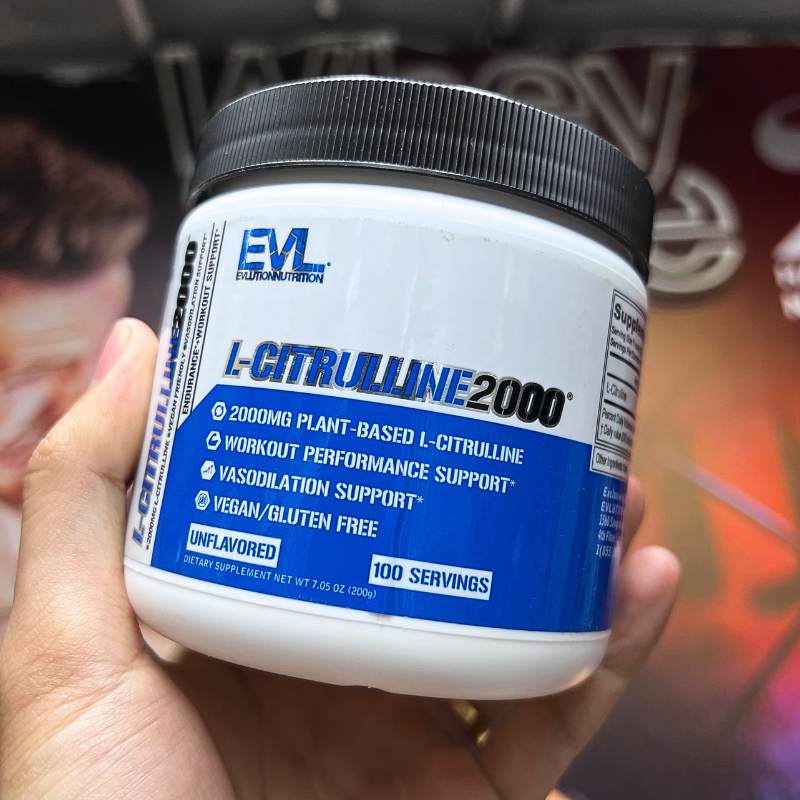 EVL L-Citrulline 2000 (hình ảnh chỉ mang tính chất minh họa)
