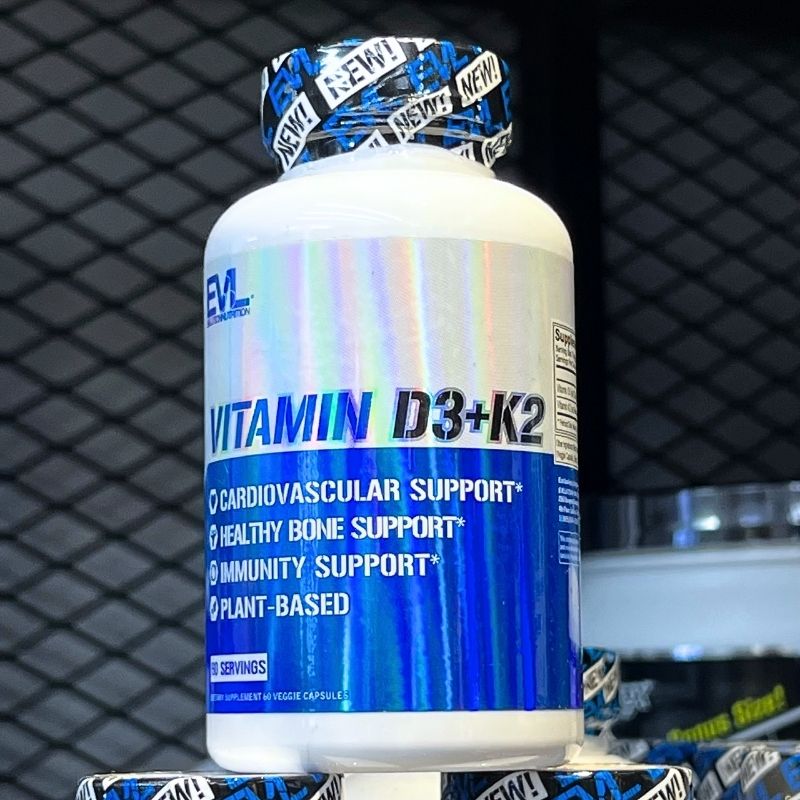 EVL Vitamin D3+K2 - 60 viên (hình ảnh chỉ mang tính chất minh họa)