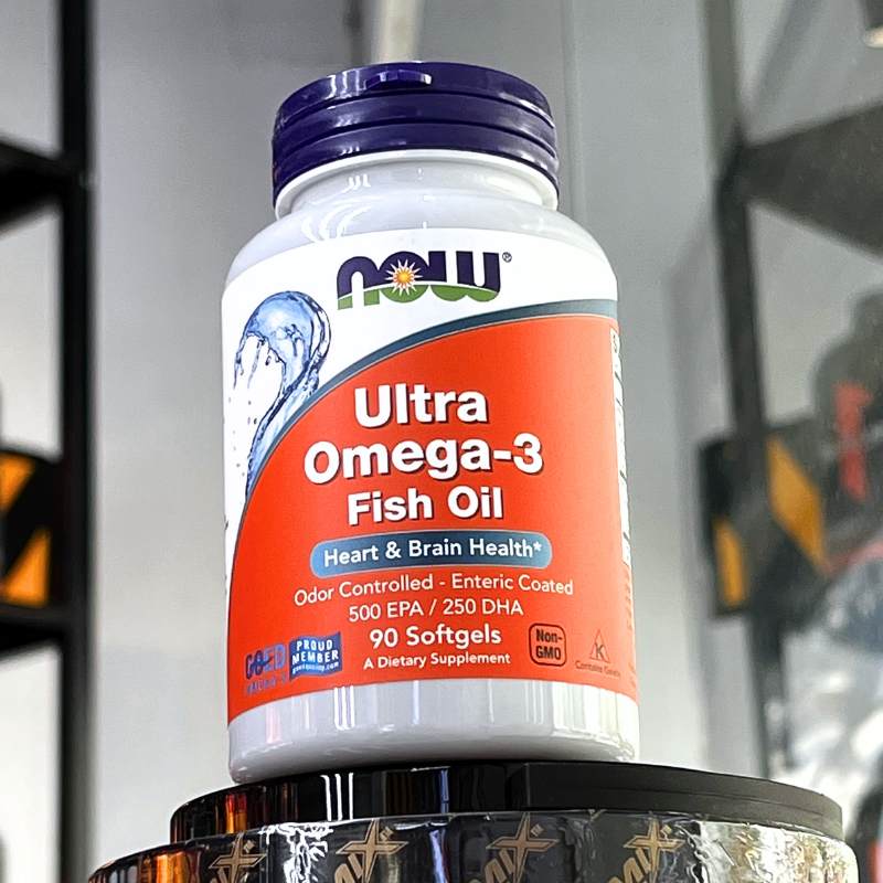 Now Ultra Omega-3 Fish Oil 90 viên (hình ảnh chỉ mang tính chất minh họa)