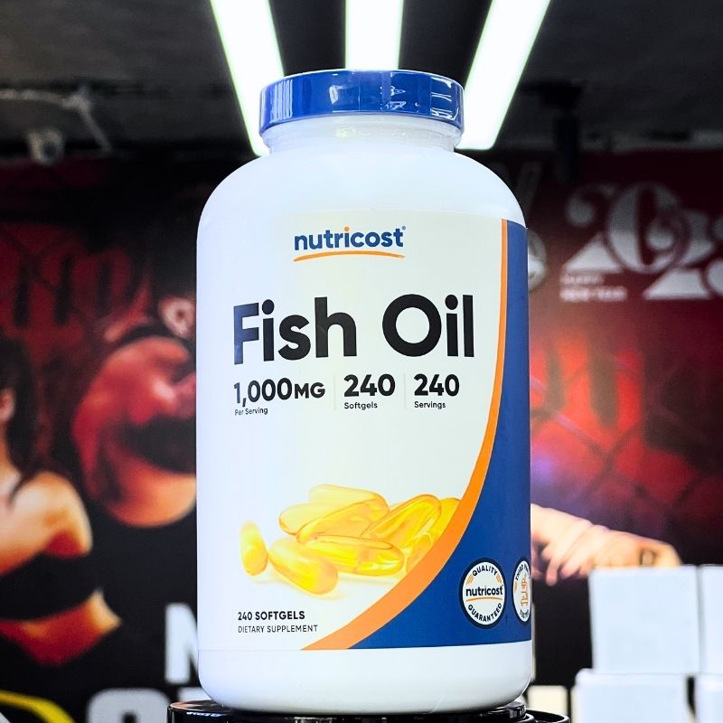Nutricost Fish Oil - 240 viên (hình ảnh chỉ mang tính chất minh họa)
