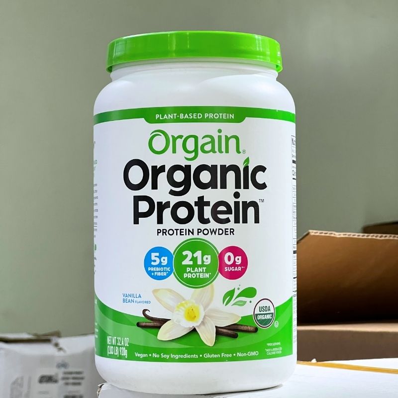 Orgain Organic Protein 20 servings (hình ảnh chỉ mang tính chất minh họa)