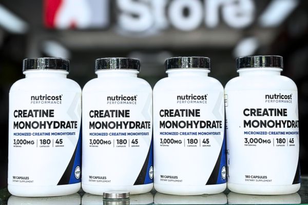 Nutricost Creatine Monohydrate 3000mg - 180 viên (hình ảnh chỉ mang tính chất minh họa)