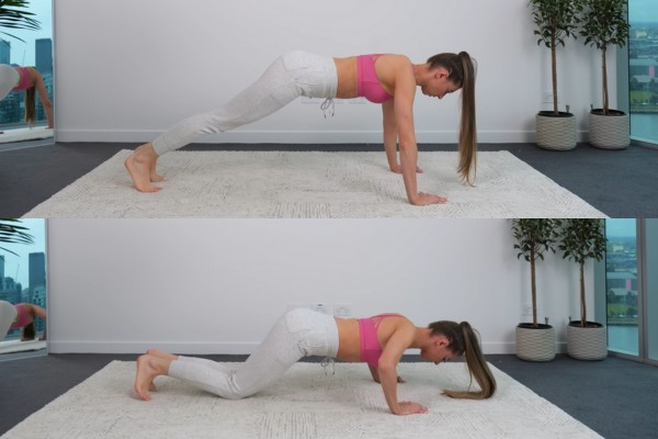 Động tác Modified Push-up