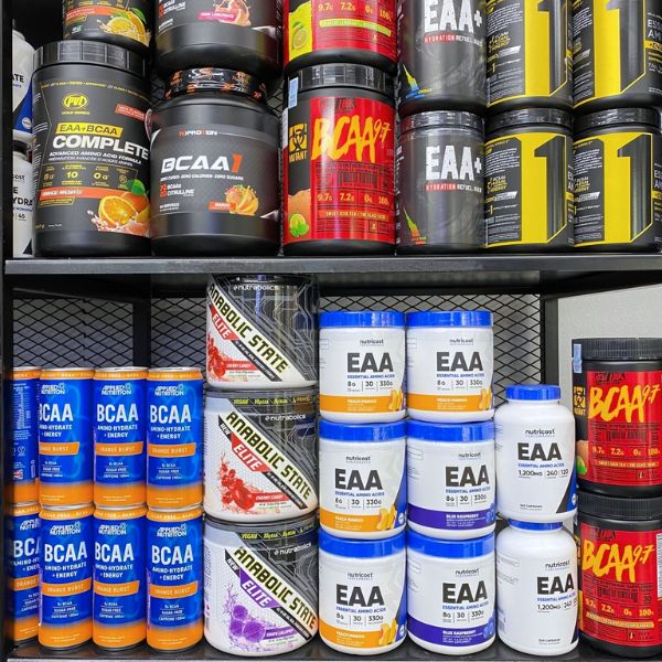 Các sản phẩm EAA tại WheyStore (hình ảnh chỉ mang tính chất minh họa)