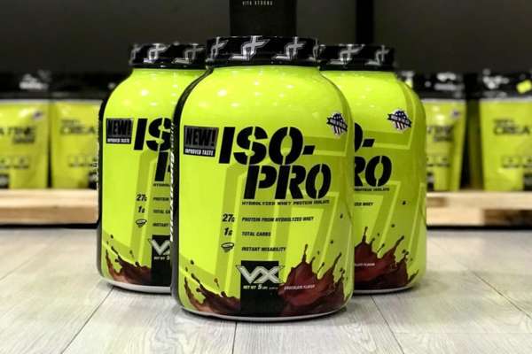 (Hình ảnh chỉ mang tính chất minh họa: Sản phẩm VX Iso Pro Hydrolyzed Whey Isolate 5lbs)