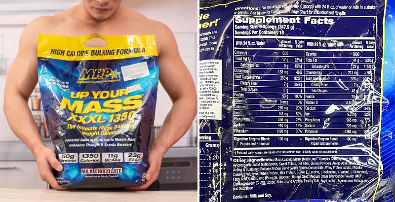 MHP Up Your Mass XXXL 1350 12lbs vị Milk Chocolate