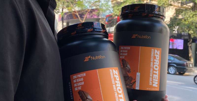 (Hình ảnh chỉ mang tính chất minh họa: Z Protein Hydrolyzed Whey Protein Isolate 5lbs)