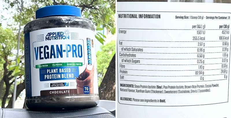 Applied Nutrition Vegan-Pro vị Chocolate