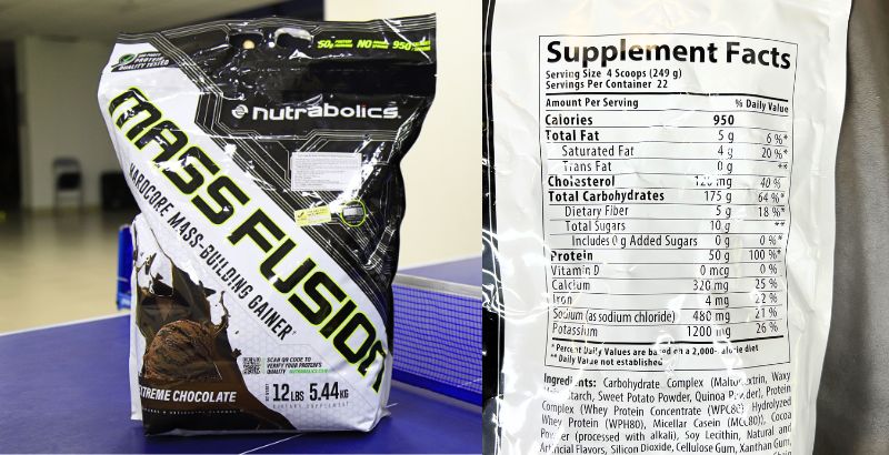 Nutrabolics Mass Fusion 12lbs