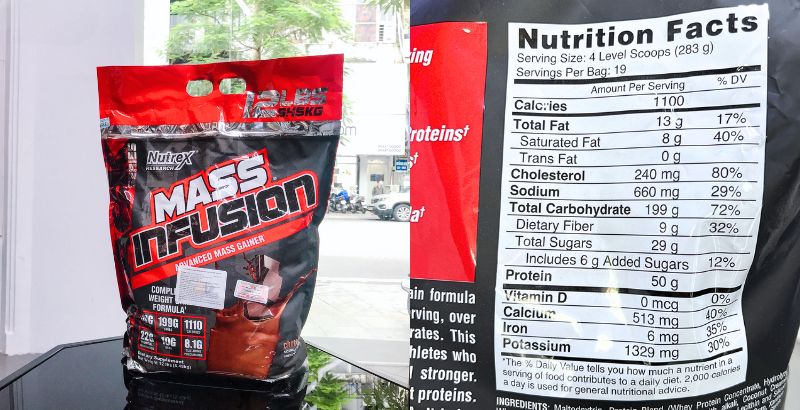 Nutrex Mass Infusion 12lbs