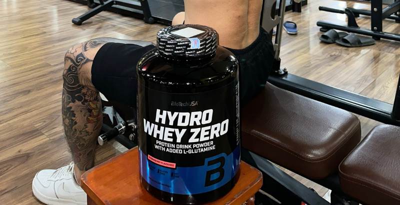 (Hình ảnh chỉ mang tính chất minh họa: Sản phẩm BiotechUSA Hydro Whey Zero 4lbs)