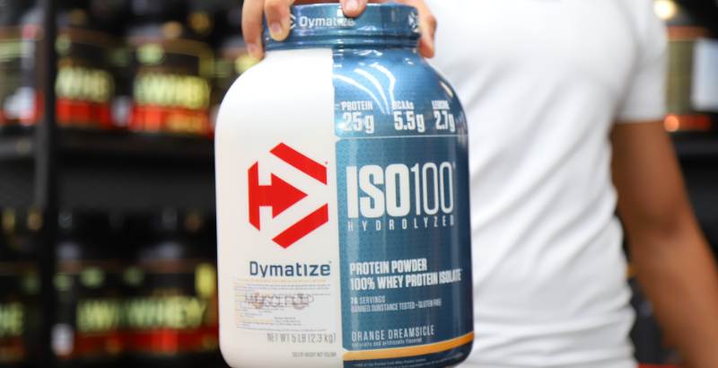 (Hình ảnh chỉ mang tính chất minh họa: Sản phẩm Dymatize ISO 100 Hydrolyzed 5lbs)