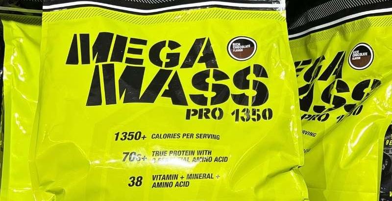 (Hình ảnh chỉ mang tính chất minh họa: Sản phẩm VX Mega Mass Pro 1350 12lbs)