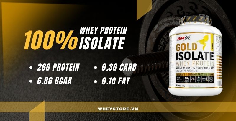 Gold Isolate Whey Protein