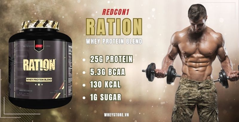 Redcon1 Ration Whey Protein Blend 5lbs