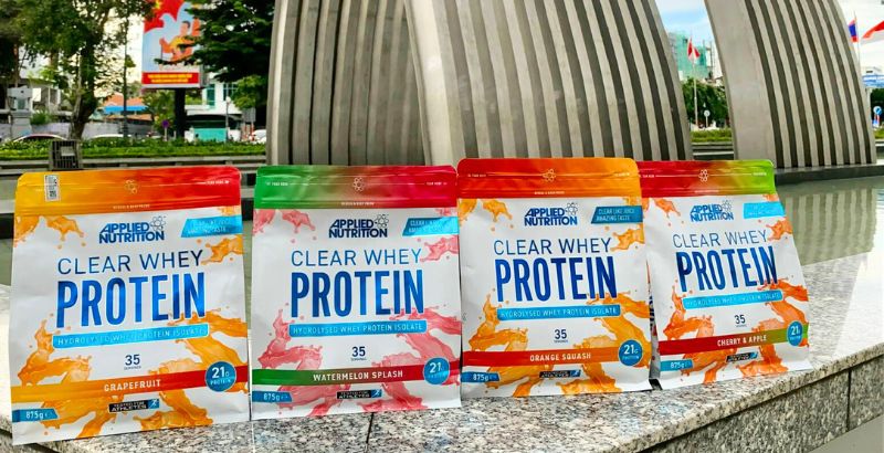 (Hình ảnh chỉ mang tính chất minh họa: Sản phẩm Applied Nutrition Clear Whey Protein 875g)