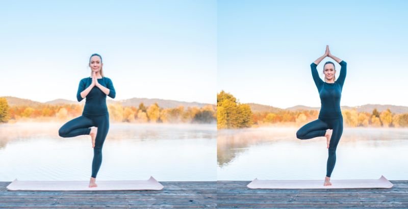 Tư thế Tree Pose (tư thế cái cây)