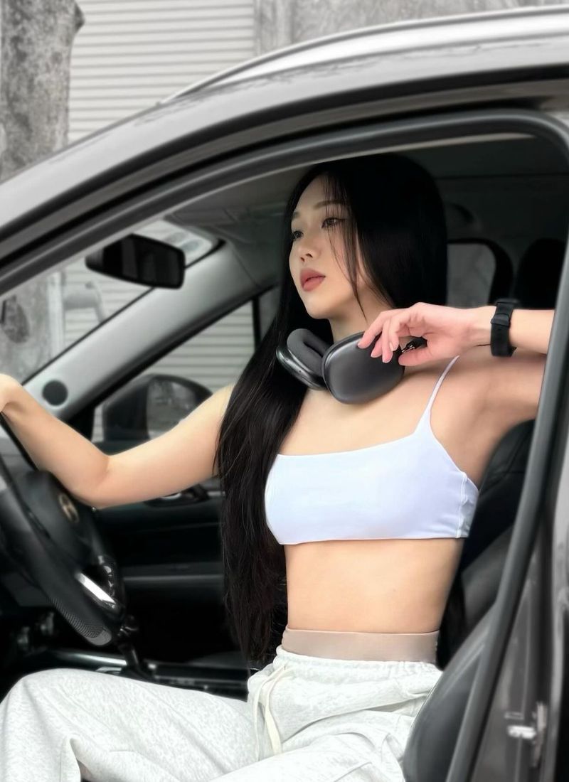 ảnh gái xinh ngầu tập gym